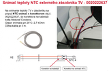 Protherm NTC snímač do zásobníka 2,7 kΩ s konektorom