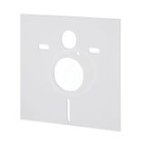Geberit Duofix - Modul na závesné WC s tlačidlom Sigma30, biela/lesklý chróm + Tece One - sprchovacia toaleta a doska, Rimless, SoftClose