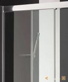 Aquatek Master R14 sprchovací kút obdĺžnikový 100x80cm, profil chróm, sklo číre