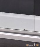 Aquatek Master R33 sprchovací kút obdĺžnikový 120x90cm, profil chróm, sklo číre