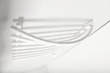 Aqualine Kúrenie - Elektrický sušiak uterákov, 570x465 mm, biela