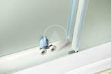 Aqualine Sprchovacie kúty - Sprchové dvere posuvné 1000 mm, matné sklo
