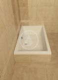 Polysan Deep - Hlboká sprchová vanička, 1200x750x260 mm, biela