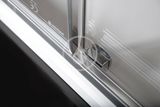 Polysan Lucis Line - Sprchové dvere 1100 mm, hliník/číre sklo