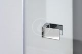 Polysan Fortis Line - Sprchové dvere trojdielne 1400 mm, ľavé, chróm/číre sklo