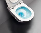 Sapho GSI Pura - Závesné WC, splachovanie Swirlflush, Extraglaze, biela