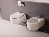 Sapho Kerasan Flo - Závesné WC, biela