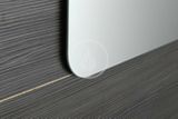 Sapho Ishape - Zrkadlo, 100x50 cm, obdĺžnik, zaoblené rohy, bez závesu
