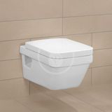Villeroy &amp; Boch Architectura - WC sedadlo s poklopom, SoftClosing, biela