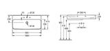 Villeroy &amp; Boch Finion - Umývadlo bez prepadu, 1000x470 mm, s CeramicPlus, alpská biela