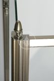 Gelco Antique - Sprchové dvere otočné 800 mm, ľavé, Coated Glass, číre sklo