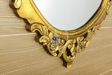Sapho Zrkadlá - Zrkadlo Desna v ráme, 800x1000 mm, zlatá