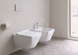 Duravit Viu - Závesné WC, Rimless, HygieneGlaze, biela
