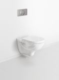 Villeroy &amp; Boch O.novo - Závesné WC s doskou SoftClosing, DirectFlush, alpská biela