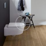 Villeroy &amp; Boch Avento - Závesné WC s WC doskou SoftClosing, DirectFlush, alpská biela