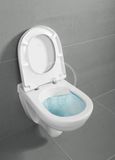 Villeroy &amp; Boch O.novo - Závesné WC s doskou SoftClosing, DirectFlush, CeramicPlus, alpská biela