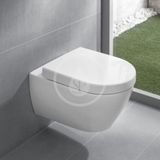 Villeroy &amp; Boch Subway 2.0 - Závesné kompaktné WC, DirectFlush, CeramicPlus, alpská biela