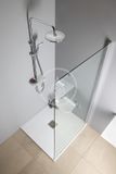 Aqualine Sprchy - Sprchový set Marco, s batériou, 228 mm, 1 prúd, biela