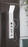 Aqualine Sprchy - Sprchový panel Yuki, s batériou, 210x1450 mm, biela