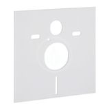 Geberit Kombifix - Modul na závesné WC s tlačidlom Sigma01, lesklý chróm + Duravit D-Code - WC a doska, Rimless, SoftClose