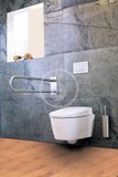 Sapho Kúpeľňové vybavenie - Držadlo sklopné 600 mm, nerezová