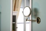Sapho Kúpeľňové vybavenie - Kozmetické zrkadlo, bronz