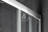 Gelco Sigma - Sprchový kút Simply štvordielny 900x900 mm, Coated Glass, lesklý hliník/číre sklo