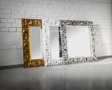 Sapho Zrkadlá - Zrkadlo Zeegreas v ráme, 900x900 mm, biela