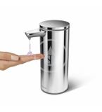 Simplehuman Kúpeľňové doplnky - Dávkovač tekutého mydla bezdotykový, lesklá nerezová