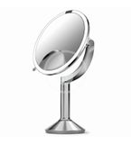 Simplehuman Kozmetické zrkadlá - Kozmetické zrkadlo s LED osvetlením, kefovaná nerezová