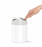 Simplehuman Koše - Odpadkový kôš Mini na stôl 1,5 l, biela