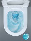 Duravit ME by Starck - Závesné WC s doskou SoftClose, Rimless, HygieneGlaze, biela