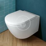 Villeroy &amp; Boch Subway 3.0 - Závesné WC s doskou, SoftClosing, TwistFlush, CeramicPlus, alpská biela