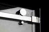 Gelco Dragon - Sprchové dvere dvojdielne, 1000 mm, Coated Glass, lesklý hliník/číre sklo