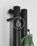 Sapho Pilon - Vykurovacie teleso, 122x1800 mm, 310 W, matná čierna
