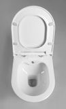Sapho Avva - Závesné WC s bidetovou spŕškou, Rimless, biela