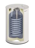Viessmann Zostava Vitodens 100-W plynový kondenzačný kotol 2,9-19kW so zásobníkom TÚV 120L, snímačom vonkajšej teploty a DO