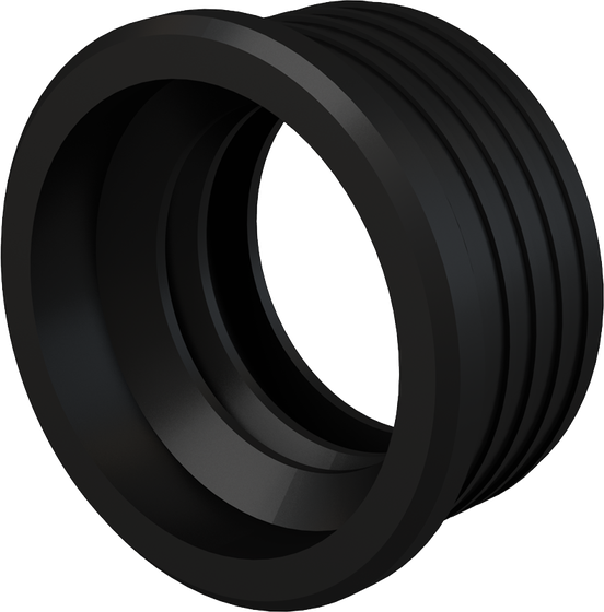 Alcadrain gumová manžeta 50/40mm čierna