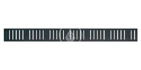 Alcadrain Rošty - Rošt na líniový sprchový žľab, 750 mm, matná čierna