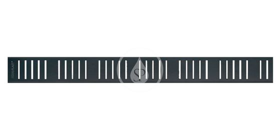 Alcadrain Rošty - Rošt na líniový sprchový žľab, 750 mm, matná čierna