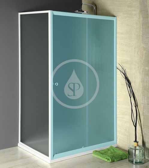 Aqualine Sprchovacie kúty - Bočná stena Amadeo 900 mm, matné sklo