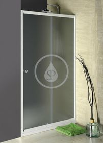 Aqualine Sprchovacie kúty - Sprchové dvere posuvné 1200 mm, matné sklo