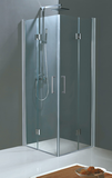 Aquatek Dynamic A6 sprchovací kút štvorcový 90x90cm, chróm-satin, sklo grape