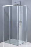 Aquatek Dynamic R4 sprchovací kút obdĺžnikový 90x72cm pravý, profil chróm-satin
