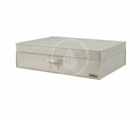 Compactor Úložné boxy - Vákuový úložný box s puzdrom, 180 l, béžová