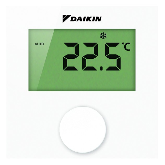 Daikin káblový digitálny izbový termostat
