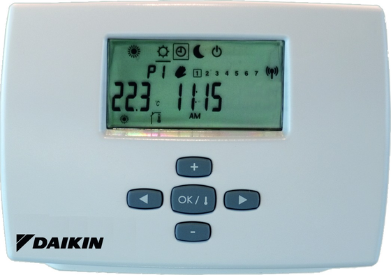 Daikin voliteľný káblový izbový termostat
