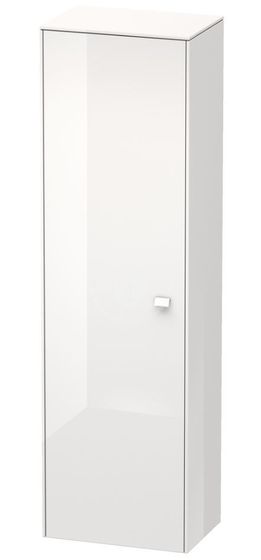 Duravit Brioso - Skrinka vysoká 1770x520x360 mm, ľavá, lesklá biela