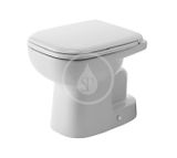 Duravit D-Code - Stojace WC, spodný odpad, s HygieneGlaze, alpská biela
