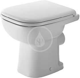 Duravit D-Code - Stojace WC, biela